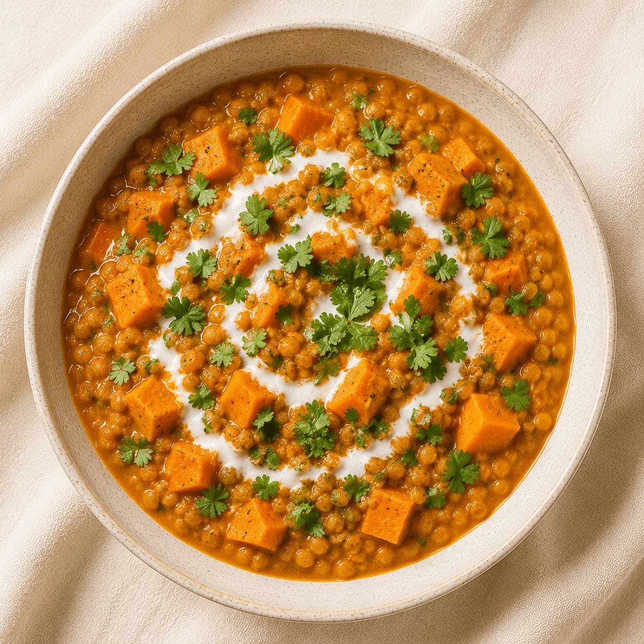 Lentil & Sweet Potato Curry